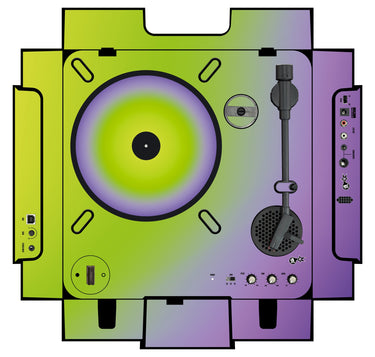 Numark PT 01 incl. Sides Skin Smooth Gradienter V1